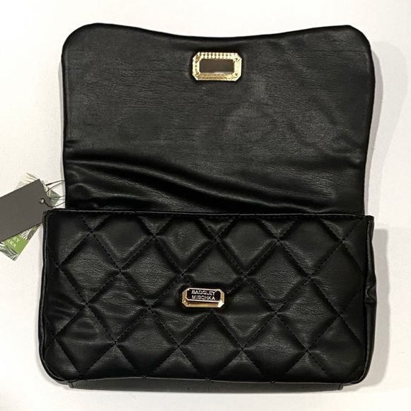 Badgley Mischka Diamond Quilted Crossbody Bag NWT - Picture 12 of 15